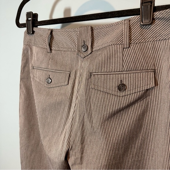 Worthington Modern Fit Grey Striped Formal/Work Board Shorts - Picture 5 of 10